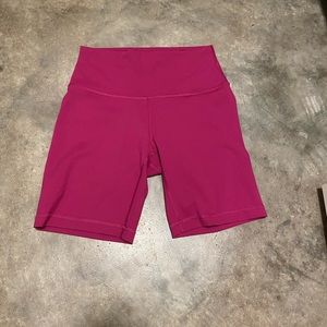 lululemon wunder train contour fit high rise short 8”